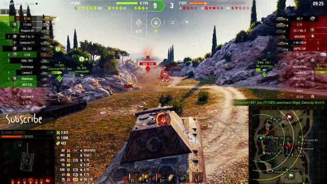 Стар как динозавр Е100, Как играется на E100, Имбочка 10 того уровня смотреть онлайн