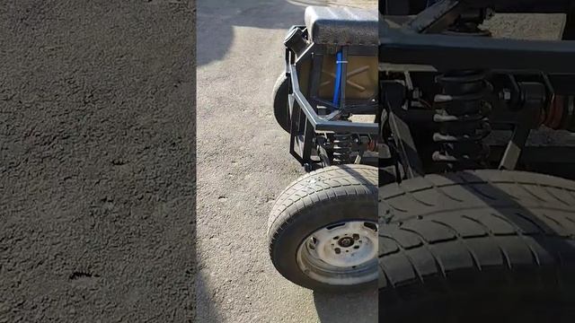 Самодельный квадрик, задний каркас. смотреть онлайн