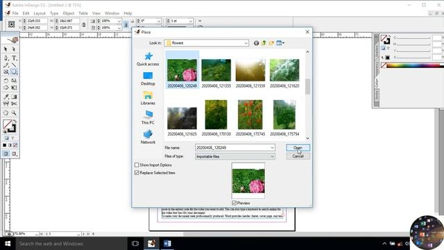 Adobe InDesign :: How to arrange the image and text around the text and image смотреть онлайн