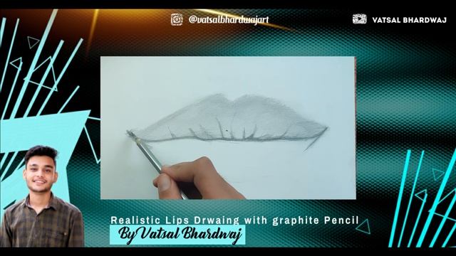 Lips drawing | Time lapse | Realistic Lips drawing using graphite pencils смотреть онлайн