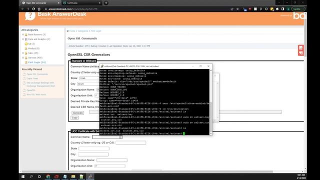 Apache SSL Install on Linux смотреть онлайн