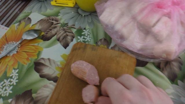Чесночная колбаска с чесноком. смотреть онлайн