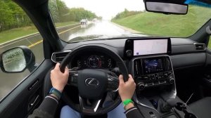 Lexus LX 600 2022 [V6, 3.5 л., 415 л.с.] POV TEST DRIVE