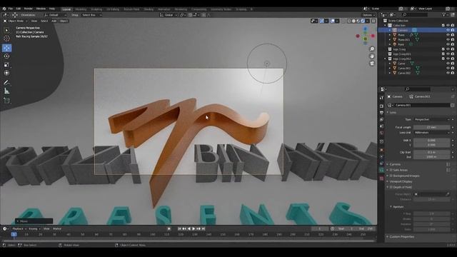 HOW TO CONVERT 2D LOGO TO 3D USING BLENDER смотреть онлайн
