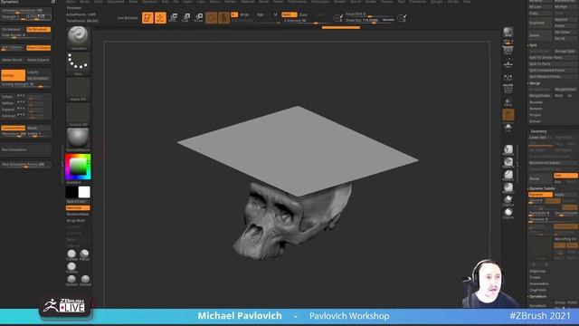 Pavlovich Workshop - Michael Pavlovich - ZBrush 2021.5 смотреть онлайн