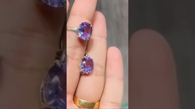 Скидка ❗️Подборка комплектов/ серебро 925/ аметист натуральный смотреть онлайн