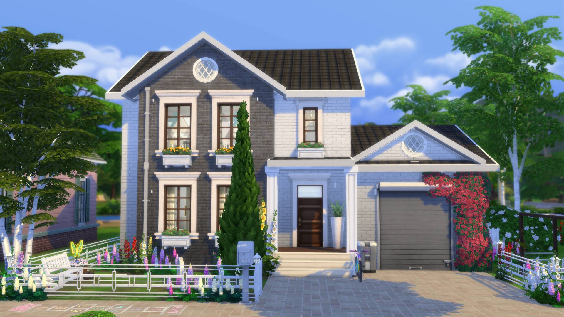 Строительство семейного дома в симс 4 / Дом Панкейков / Mulena Sims 4 смотреть онлайн