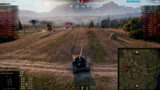 12к урона почтиии на пт-сау Гриль 15 ✅ World of Tanks лучший бой Grille 15 смотреть онлайн