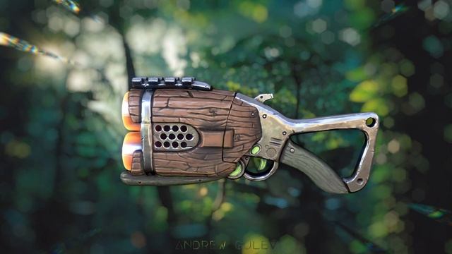 Stylized Shotgun Blender 2.8 смотреть онлайн