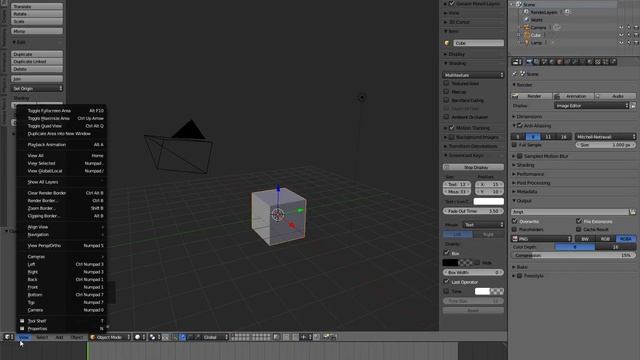 Introducción - Moviendo la vista 3D en Blender 2.78 смотреть онлайн