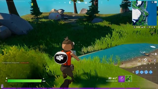 There is a crack in the Fortnite map смотреть онлайн