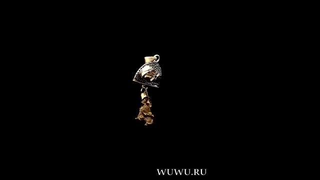 Кулон из серебра 925 пробы с двумя метеоритами кампо-дель-сьело и черным ониксом смотреть онлайн