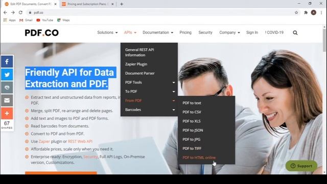 PDF.co Website Review 2020 | Convert PDF Files into Various Formats смотреть онлайн