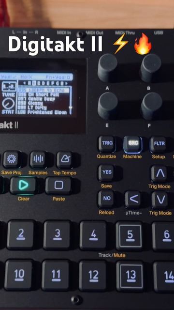 Digitakt II приехал а значит скоро будет стрим с его участием ⚡️ #digitakt #elektron #digitakt2 смотреть онлайн