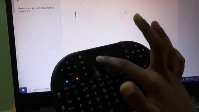 Unboxing and setup of mini wireless keyboard with trackpad смотреть онлайн
