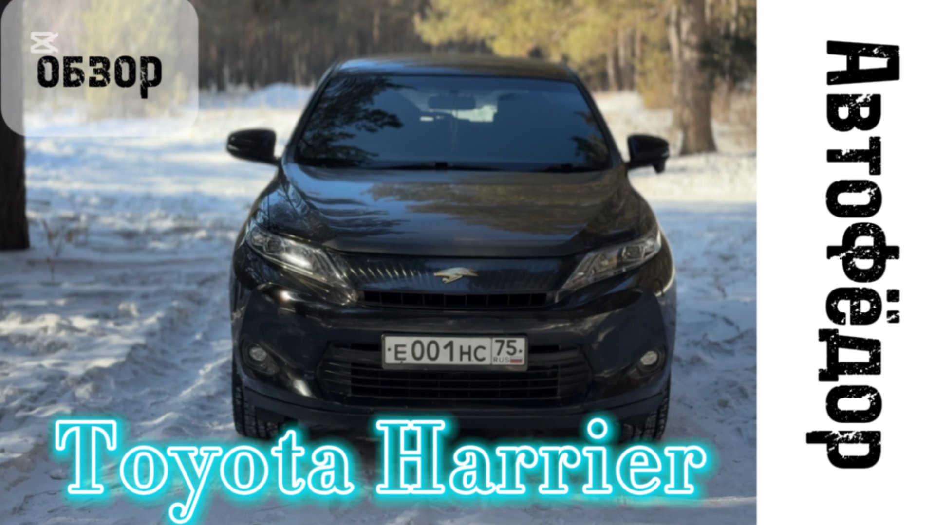 Лайт обзор Тойота Харриер смотреть онлайн