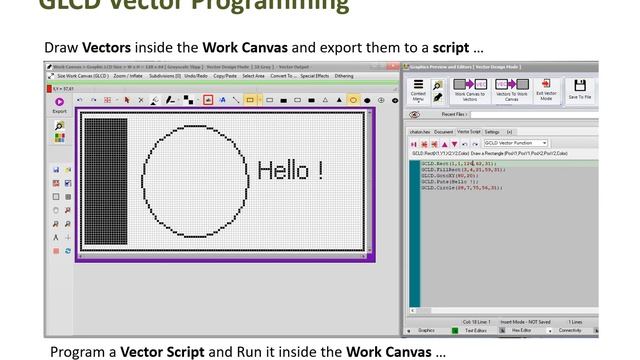 bitmap2LCD GLCD Programming Tool смотреть онлайн