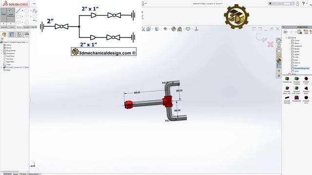 ⚡ #2 P&ID to 3D Model, Tips for SOLIDWORKS смотреть онлайн