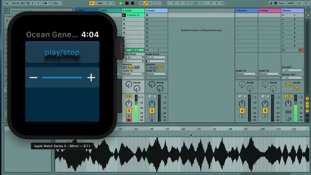 Ocean Generator Apple Watch app demo смотреть онлайн