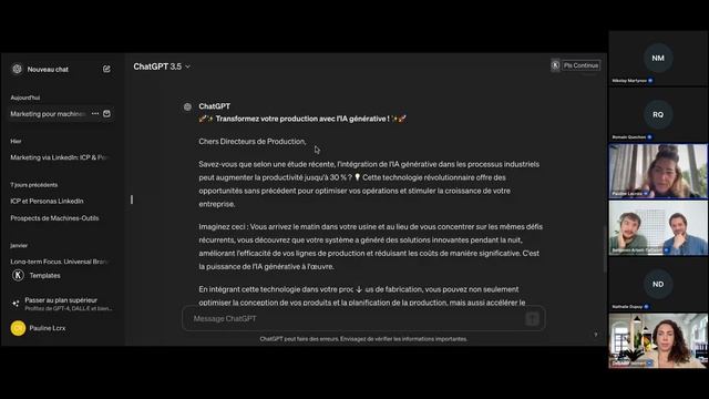 Masterclass 100% Démo IA : Les 5 Meilleures Utilisations De L'IA En Entreprise