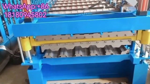 Двухъярусная линия для производства профнастила НС35+C8 смотреть онлайн
