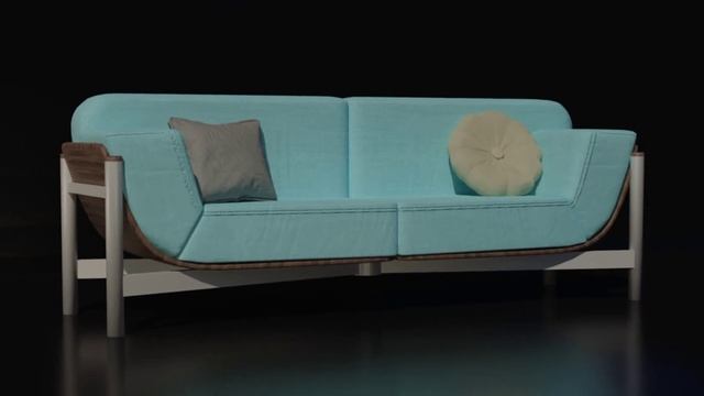 SOFA CHAIR MODEL IN BLENDER смотреть онлайн