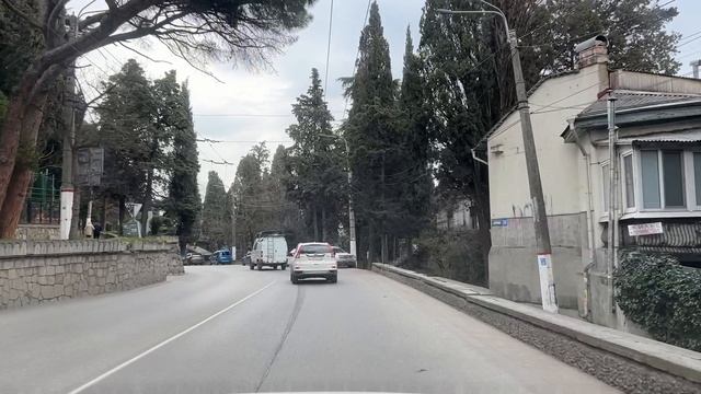 Ялта. Красноармейская, Маршака, Кирова, Садовая, К.Маркса,Московская ул. 15.02.25.Крым.Crimea.Yalta смотреть онлайн