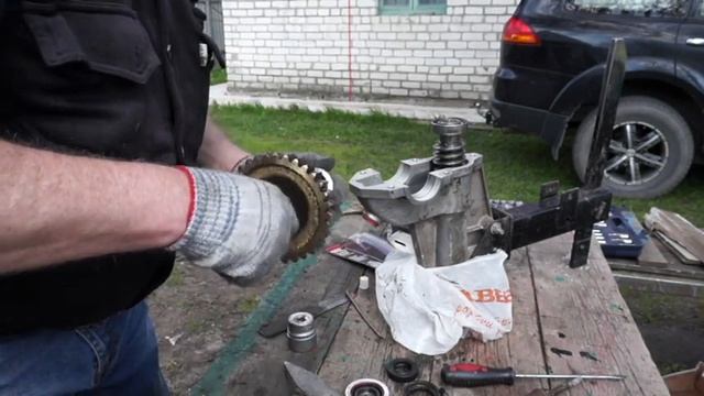 Тарпан Замена сальников редуктора смотреть онлайн
