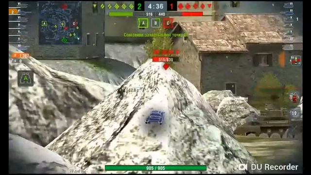 Взял мастера на СУ-100! Лучший бой на СУ-100!💪 WoT Blitz смотреть онлайн