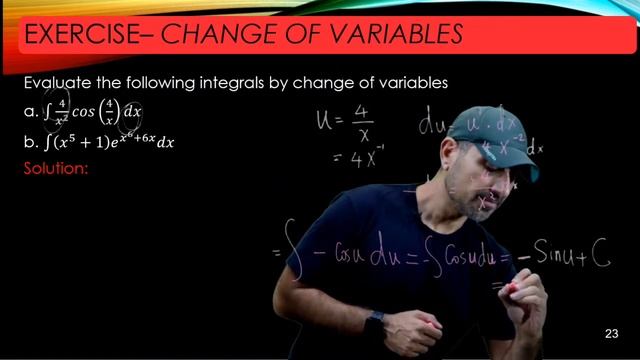Ho to Make a Change of Variables for Integrals смотреть онлайн