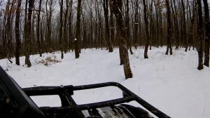 Kayo AU 150 по снегу 2