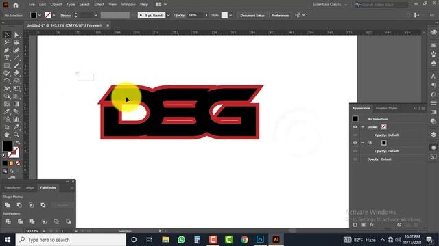 Typography Logo Design in Illustrator CC | Logo Design Bangla tutorial | SM Designer смотреть онлайн