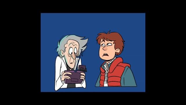 Back to the future / timelapse draw смотреть онлайн