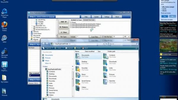 How to use Drag and Drop with Easy Duplicate Finder