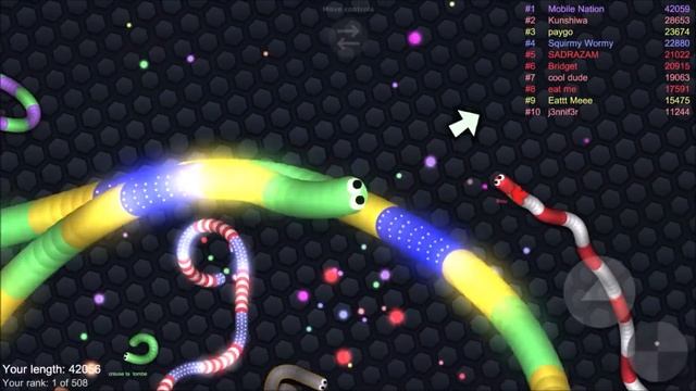 Slither.io - Small vs Giants l Epic Slitherio A.I. Gameplay смотреть онлайн
