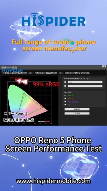 #hispider #OPPO #lcdscreen Hispider mobile replacement screen OPPO Reno 5 performance test video смотреть онлайн
