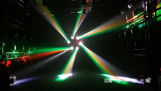 760 :7x60w 4in1 rgbw led zoom moving head with bee eye effect смотреть онлайн