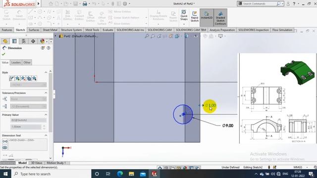SOLIDWORKS EXERCISE# 21 | 3D MODELLING | BEGINNERS GUIDE смотреть онлайн