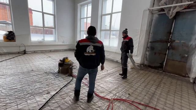 Промышленные бетонные полы для Уралрентген смотреть онлайн