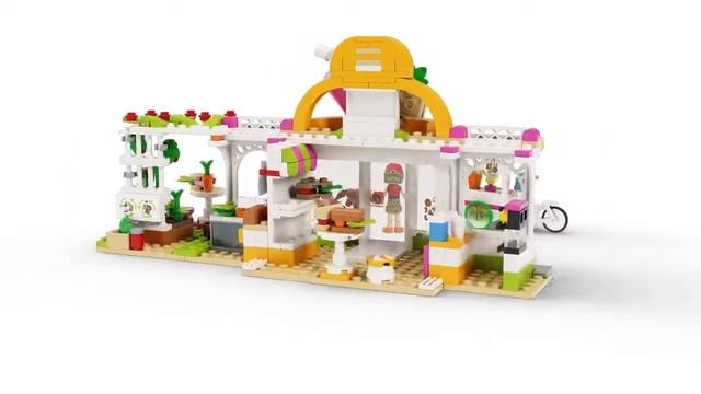 LEGO, КОНСТРУКТОР "Friends" "Органическое кафе Хартлейк-Сити" смотреть онлайн