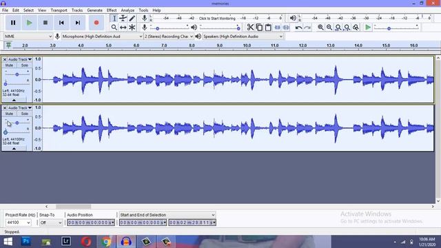 How to convert Mono Track to Stereo in Audacity смотреть онлайн