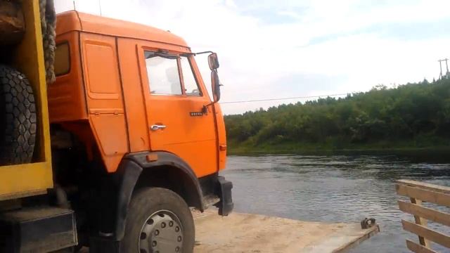 Лесовоз на пароме! смотреть онлайн