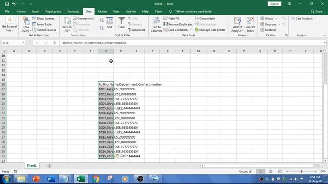 CSV to Excel | Text to Excel | How to Convert Text or Comma Separated Value File into Excel | RK смотреть онлайн