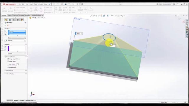 What's New in SOLIDWORKS 2017 Tutorial : Boundary Boss/Base | SOLIDWORKS 2018 смотреть онлайн