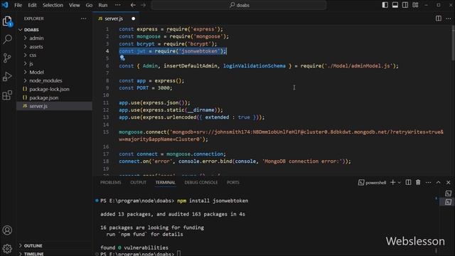 Node JS MongoDB Online Doctor Appointment Management System - Admin Authentication using JWT - 6 смотреть онлайн