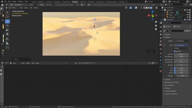 Creating Procedural Landscapes in Blender 02 (Desert Scene) смотреть онлайн