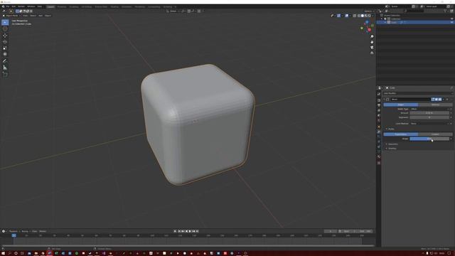 Blender: Modifiers - Bevel смотреть онлайн