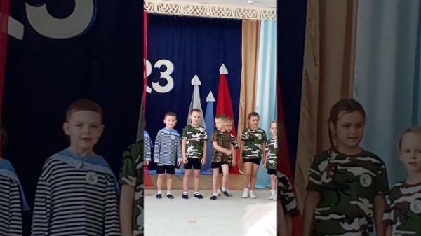 у солдата выходной. утренник в садике
