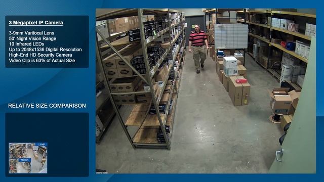 Security Camera Video Resolution Comparison смотреть онлайн