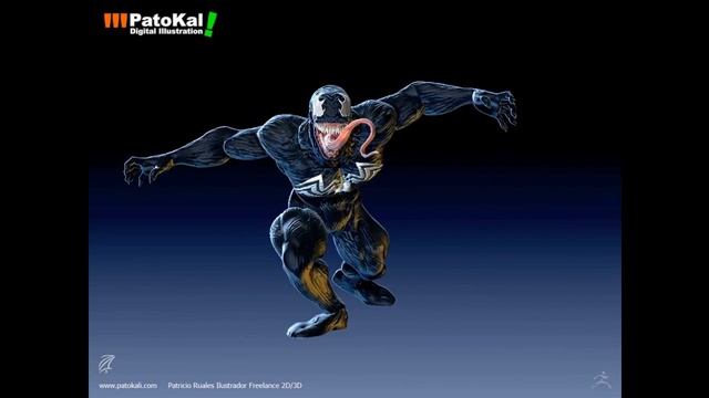 Venom ZBrush 4R2 смотреть онлайн